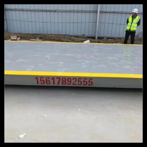 【地磅安裝實(shí)例】商水三節(jié)3*16米地磅安裝